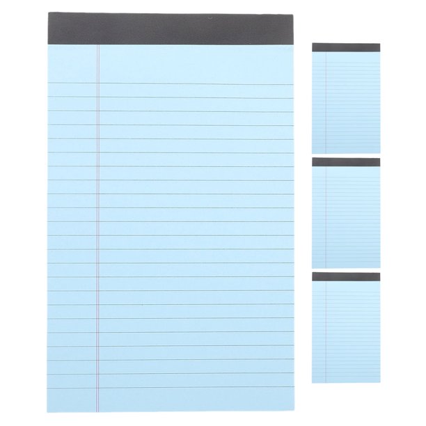 cuadernos multiusos, bloc de notas rasgable, práctico bloc de papel legal con líneas, bloc de notas legal