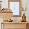 thumbnail image 4 of Set of 6 Rattan Furniture Knobs Drawer Knobs, Bohemian Style Door Handle Round Wooden Drawer Handle for Dresser Cupboard, 4 of 4