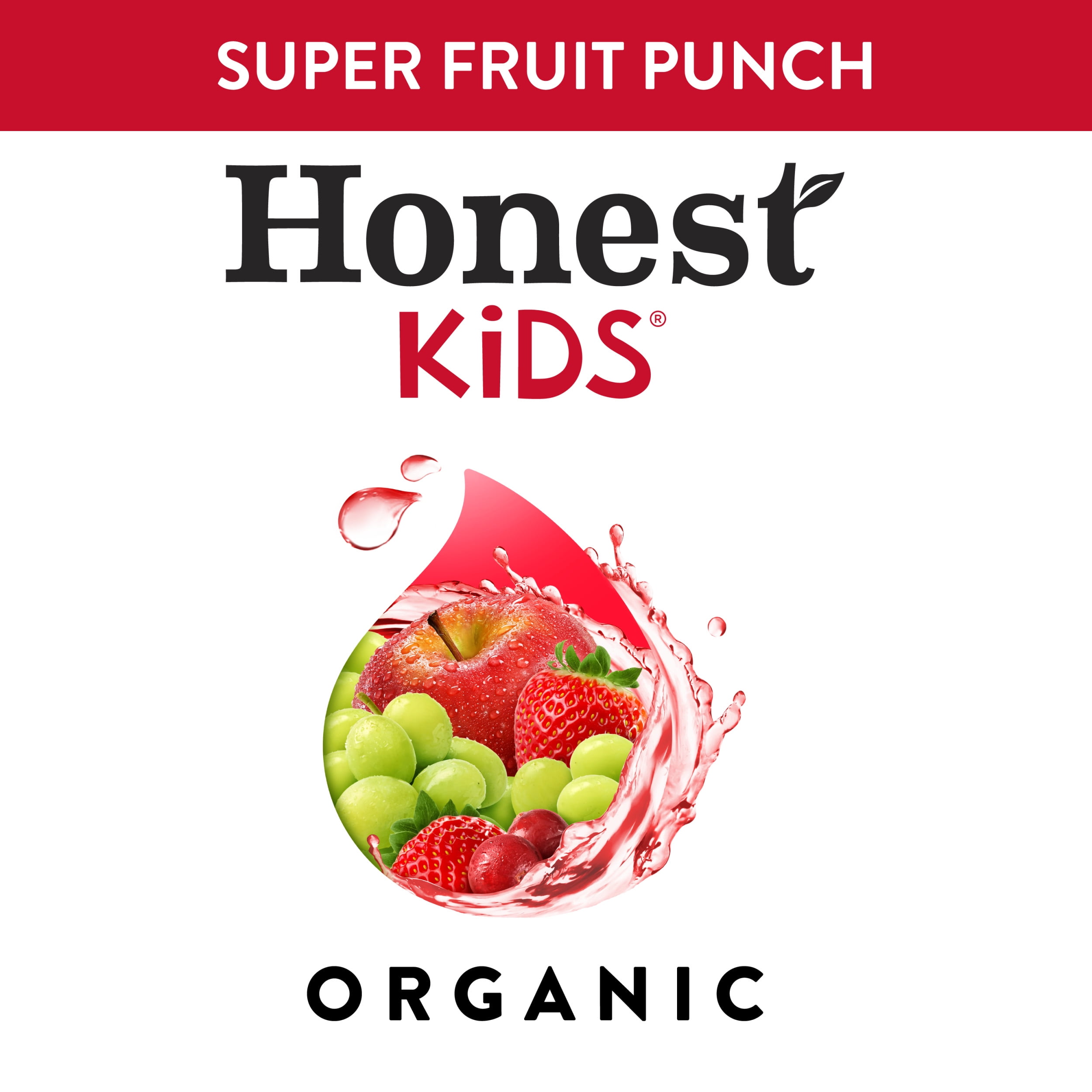 honest kids organic super fruit punch