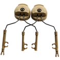 thumbnail image 1 of POINTERTECK 1 Pair 3M Peltor Arc Rail Adapter Attachment Kit For All Rail Ballistic Helmets, 1 of 2