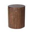 thumbnail image 1 of Fire Sense 62421 Tabouret de Jardin Rond en Bois Récupéré Résistant aux Insectes, 1 of 6