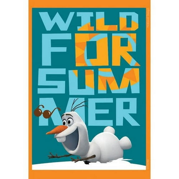 Various Frozen Olaf 'Wild For Summer' Large Magnet / Favor, 1ct