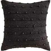 Pomeroy 908491 Charcoal Knots 20 X 6 inch Charcoal Pillow