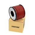 thumbnail image 1 of Cable TUOFENG 20 AWG de silicona, 60 m, negro y rojo, 2 conductores, 1 of 8