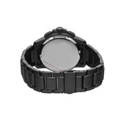 New Michael Kors Ryker 43mm Steel Chronograph Black Dial Men Quartz Watch MK8529