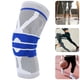 thumbnail image 4 of Rodilleras Con Resorte, Protector De Rodilla, Antideslizante Para Jóvenes Y Adultos, Todos Los Deportes, Correr, Baloncesto OTVIAP Azul oscuro - XL, 4 of 8