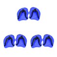 thumbnail image 4 of Naiovety 1 par de paletas de mano con correa ajustable equipo de entrenamiento de paleta de palma de natación para deportes acuáticos buceo Snorkel azul Azul 3piezas Naiovety CBP228600, 4 of 6