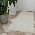 Ottomanson Comfort NonSlip Rubberback Solid 2x5 Soft Indoor Runner Rug