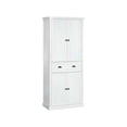 thumbnail image 2 of HOMCOM 72" Pinewood Large Kitchen Pantry Storage Cabinet, Natural, 2 of 4