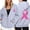 Grey, variant on NinXxx Women's Cancer Awareness Zip Up Hoodie Pocket Drawstring Casual Sweatshirt Grey XL