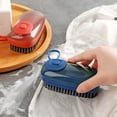 thumbnail image 5 of Clothing Stain Brush, Soft Bristles, Removes Stains, Easy-to-Hold, Scrub Brush for Shoes, Laundry, Countertops, Bathtubs (Green), 4.5x2.2x2.0", 5 of 9