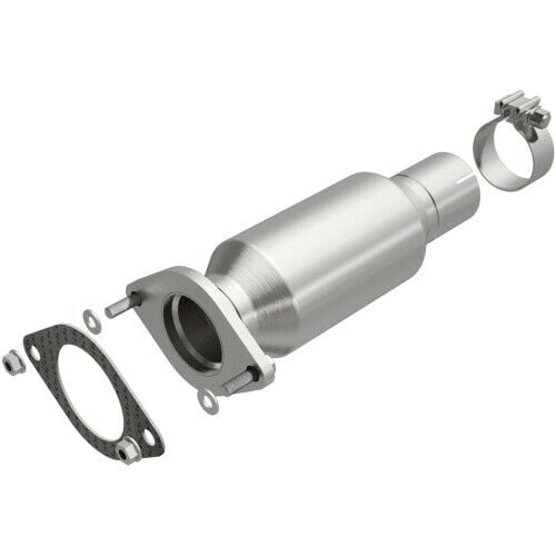 MagnaFlow California Converter 5571269 Direct Fit California Catalytic Converter; Bolt-On Installation; Gasket Included; Stainless Steel Finish;