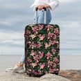 thumbnail image 7 of Disketp Rose Flowers Elastic Travel Luggage Cover Travel Suitcase Protective Cover For Trunk Case Apply To 18''-32'' Suitcase Cover-Medium, 7 of 7
