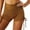 Brown, variant on Wensltd Women Shorts Butt Lift Slim Fit Summer Yoga Shorts Drawstring