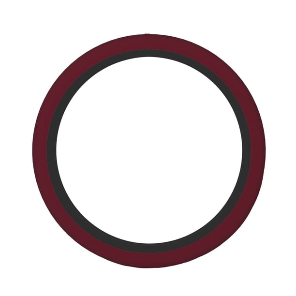 Fotbe Maroon Funda para Volante Universal de 15 pulgadas, Accesorios para Auto para Hombre y Mujer, Protector de Volante Cómodo para SUV y Sedán