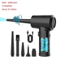 thumbnail image 2 of Compressed Air Duster For Computer Keyboard PC Car Clean 51000 RPM USB Charging Portable Electric Dedusting Wireless Air Blower ,Control air intake, 2 of 5