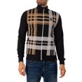 thumbnail image 2 of Trojan Oversize Check Track Jacket, Black, 2 of 6