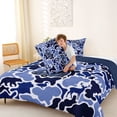thumbnail image 4 of Catabedysis Safari Animal Bear Full Size Comforter Sets,Rustic Camouflage Camping Bedding Comforter Set For Boys,Blue,Navy Blue Reversible,3pcs,1 Comforter and 2 Pillowcases, 4 of 7