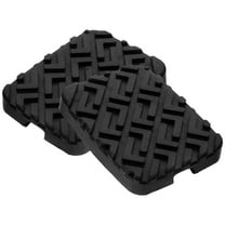 Phenofice Car Brake Pedal Pads Non-Slip Rubber Black for Safe Driving 1Pair