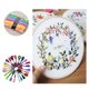 thumbnail image 2 of Conjunto de Kit de Bordado de Hilo de Arcoíris de 150 Colores, 8m, 6 Hilos Individuales para Costura, Regalo para Manualidades., 2 of 6
