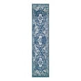 thumbnail image 3 of Unique Loom Oslo Collection Area Rug - Norrebro (3' x 13' 1" Runner Navy Blue/Light Blue), 3 of 7