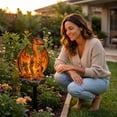 thumbnail image 5 of Dragon Legacy Golden Ember Solar Garden Light, Resin Glowing Dragon Sculpture Stake Lamp, Auto Dusk Dawn Solar LED Figurine, Waterproof Outdoor Decor for Lawn Patio Backyard Walkway, 5 of 8