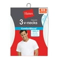 thumbnail image 2 of Hanes ComfortSoft TAGLESS Men's Big & Tall V-Neck Undershirt  3-Pack, 2 of 3