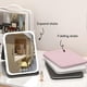 thumbnail image 3 of LED Desktop Makeup Mirror Beauty Dressing Table Mirror Adjustable Fill Light Makeup Accessories, 3 of 5
