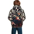 thumbnail image 2 of Jujutsu Kaisen Yuji Itadori Kids' Hoodie 3d Print Sweatshirt Soft Pullover Hooded With Big Pockets For Boys Or Girls Small, 2 of 7