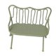 thumbnail image 5 of Silla miniatura doble, muebles para casa de muñecas BJD, escena de vida, juguete para niños, microescena, decoración, juego nórdico para niños, silla Verde, 5 of 9