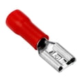 thumbnail image 1 of Conext Link QDVF-187R25 Vinyl Quick Disconnect Terminal Femelle 25 Pack (0.187", Jauge Rouge 22-18) (17310), 1 of 4