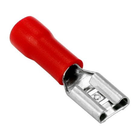 Conext Link QDVF-187R25 Vinyl Quick Disconnect Terminal Femelle 25 Pack (0.187", Jauge Rouge 22-18) (17310)