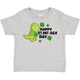 thumbnail image 3 of Inktastic Happy St Pat-Rex Day with Dinosaur Boys or Girls Toddler T-Shirt, 3 of 5