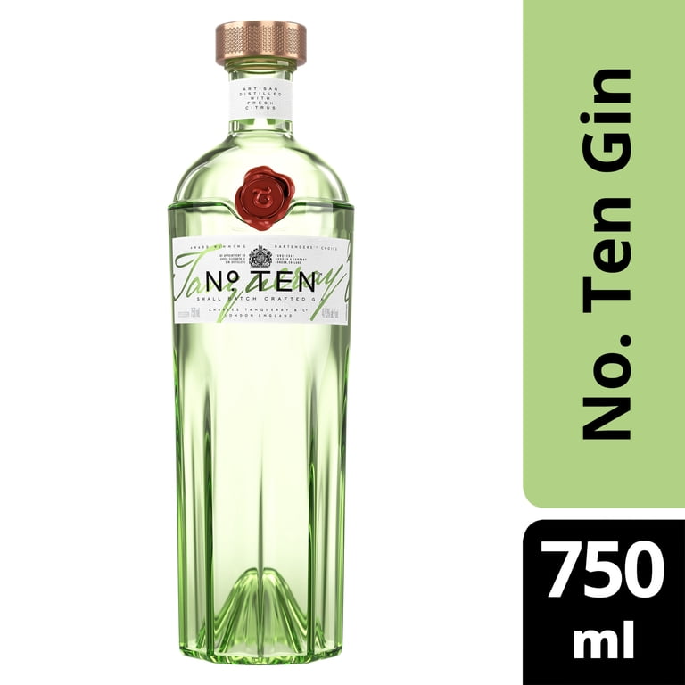 Tanqueray No. TEN Gin, 750 mL, 47% ABV - Walmart.com