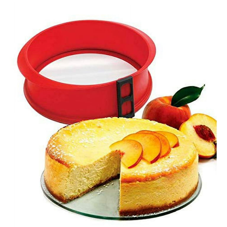 GYOSHI Springform Cake Pan Set Of 3 (4” 7” 9”), Red Cheesecake Pan, Round  Nonstick Baking Pans Spring Form For Cheesecake, Removable Bottom,  Leakproof Bakeware Sets - Yahoo Shopping