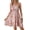 Floral, variant on Women's Smocked Floral Square Neck Cami Dress with one hundred percent polyester fabric for everyday wear daily