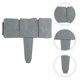 thumbnail image 2 of 20Pcs Simulation Stone Fence Gardening Plastic Fence Decorative Garden Fence, 2 of 5