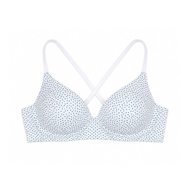 Brasier Fruit Of The Loom para Dama, Espalda cruzada Multicolor Talla 36B