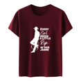 thumbnail image 4 of Birdeem Mode Femmes Décontracté Imprimé Chandail à Manches Courtes T-Shirt Hauts Blouse, 4 of 12
