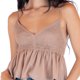 thumbnail image 4 of TOP FRUNCIDO CON HOLÁN PARA MUJER QUARRY, 4 of 4