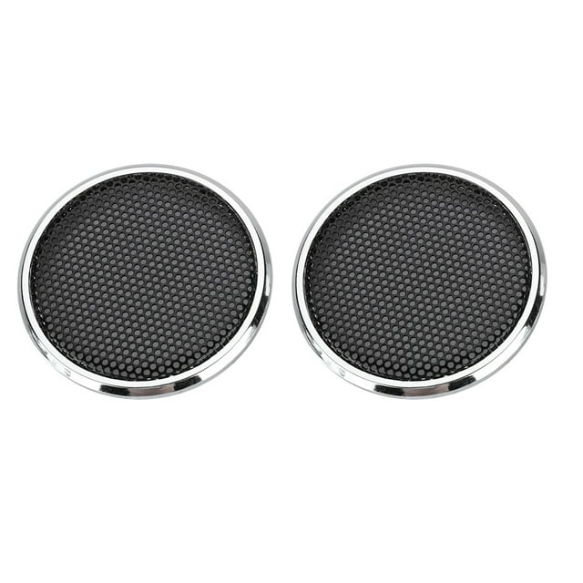 POCREATION Haut-Parleur Boîtier en Maille d'Acier, Haut-Parleur Couvercle en Maille d'Acier, Pièces de Haut-Parleur Durables pour Équipement Sonore Matériel Haut-Parleur Matériel Musical