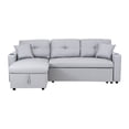 thumbnail image 4 of Sofá CAMA CON ALMACENAMIENTO GRIS claro Easy Living, 4 of 10