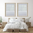 thumbnail image 3 of Linen Avenue Custom Cordless 57 W x 60 H Crystal DAY/NIGHT Cellular Shade, 3 of 7