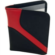 Toppers Trance Collection Van Helden Jr. Padfolio, Red/Black