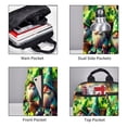 thumbnail image 3 of Balery St. Patrick's Day USA Flag Mochila ligera para hombre y mujer: duradera e impermeable, ideal para la escuela, el trabajo, viajes y uso diario., 3 of 7