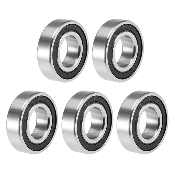 S6003-2RS Deep Groove Ball Bearings 17mm x 35mm x 10mm Double Sealed Stainless Steel 440C 5pcs