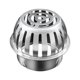 thumbnail image 1 of Filtros de canalones Protectores de canalones de metal de acero inoxidable para ayudar a mantener el drenaje limpio, evitan el bloqueo de hojas y desechos, adecuados para tuberías de 72 mm de diámetro interior JM MX-0135378FYD, 1 of 5
