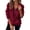 Wine Red, variant on Gkeoshab Fall Sweaters for Women Women's Oversized Sweaters 2026 Fall Outfits Trendy Crewneck Knit Fashion Pullover Tops Light Ashy L