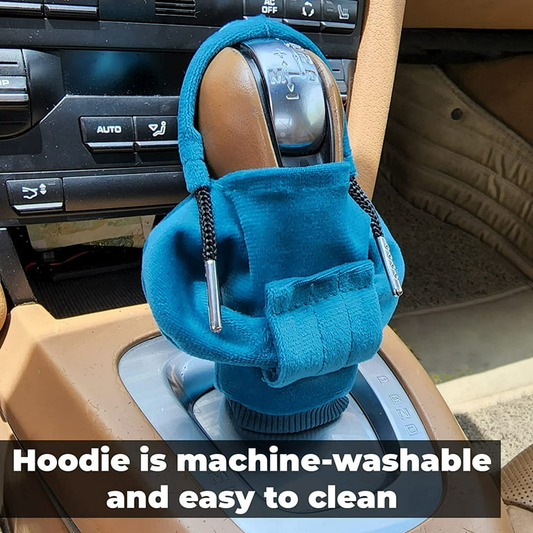 Funny Shift Knob Hoodie Cover for Car Size (4.7in / 12cm) | Shifter Knob  Hoodie Decor Fits Manual and Automatic Shifts | Cool Gear Handle Decoration