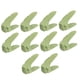 thumbnail image 2 of Organizador de ranuras para zapatos, estante para zapatos apilable de doble capa que ahorra espacio para sandalias Verde, 2 of 8